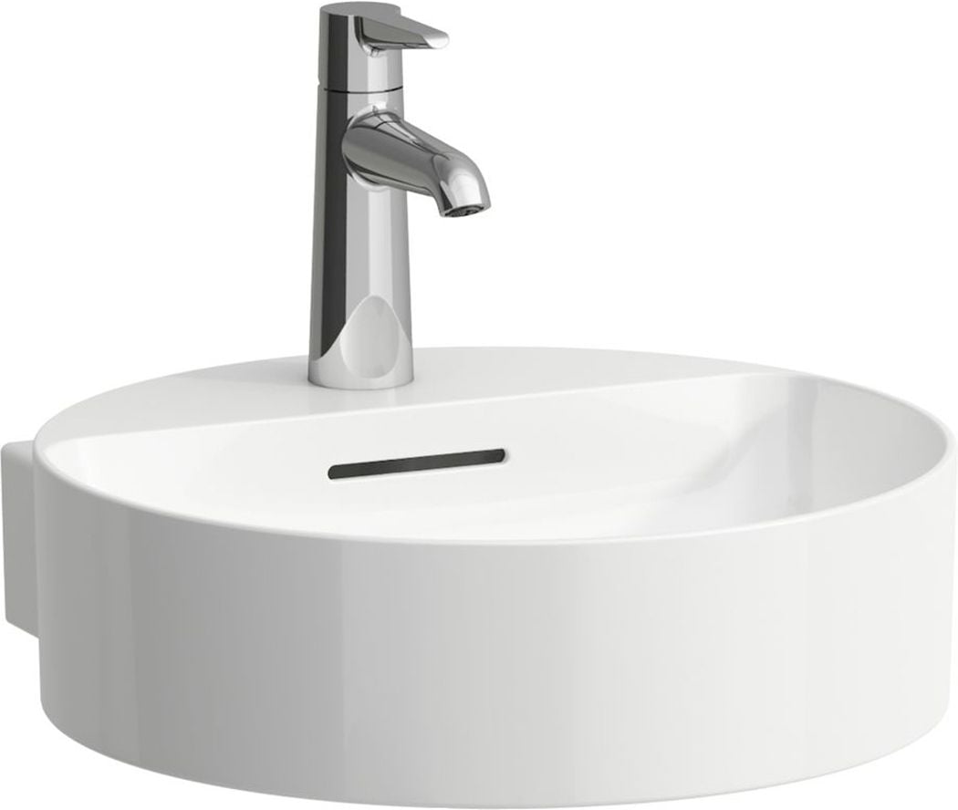 Laufen Val umývadlo 40x42.5 cm okrúhly klasické umývadlo biela H8132817571041