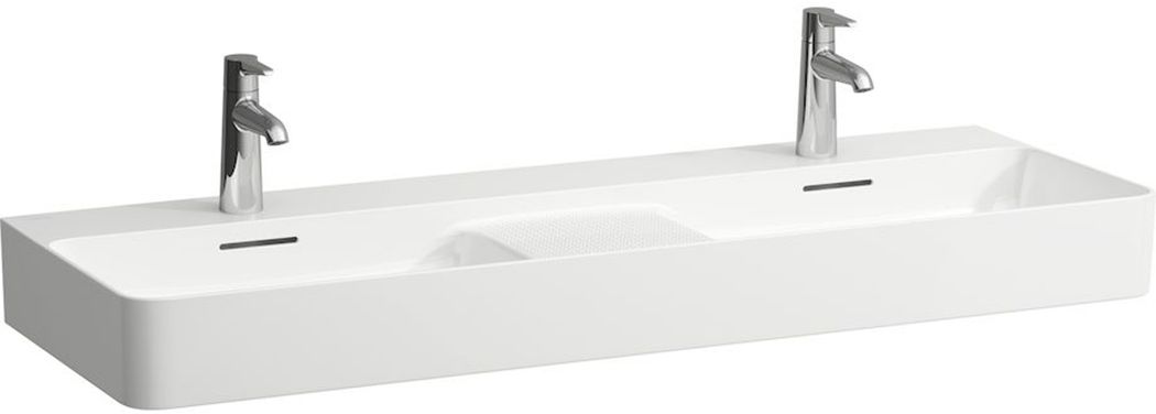 Laufen Val umývadlo 120x42 cm obdĺžnik klasické umývadlo biela matná H8142827571041