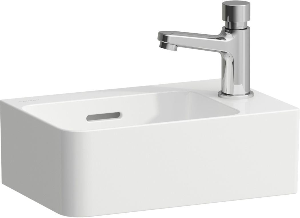 Laufen Val umývadlo 34x22 cm obdĺžnik klasické umývadlo biela lesklá H8152804001061