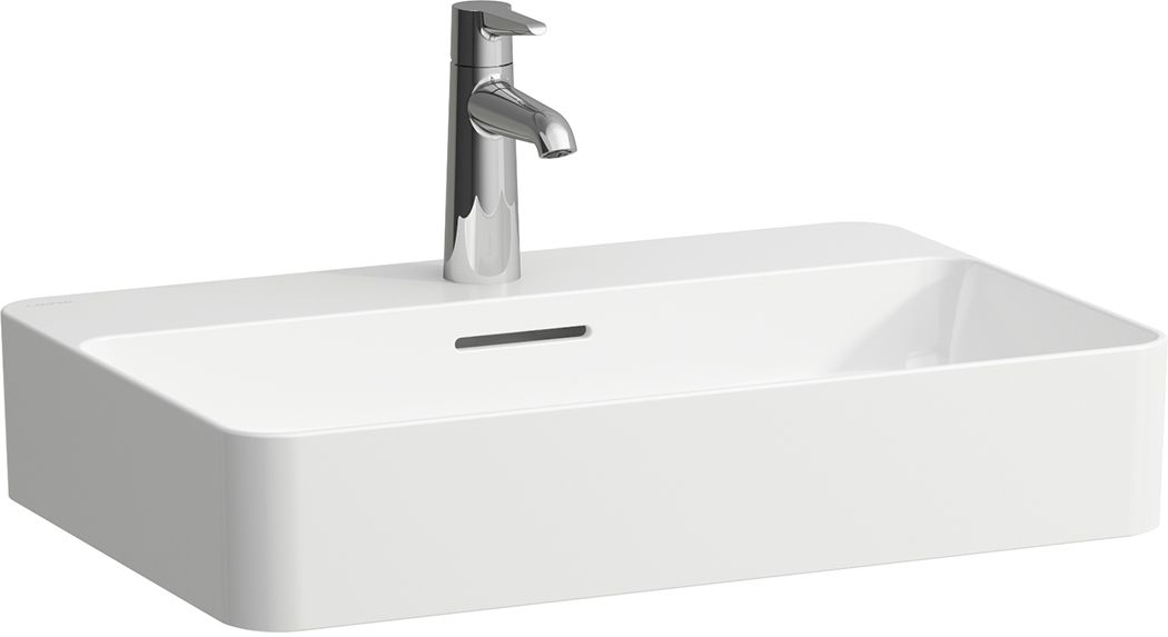 Laufen Val umývadlo 60x40 cm obdĺžnik pultové umývadlo biela lesklá H8122850001041