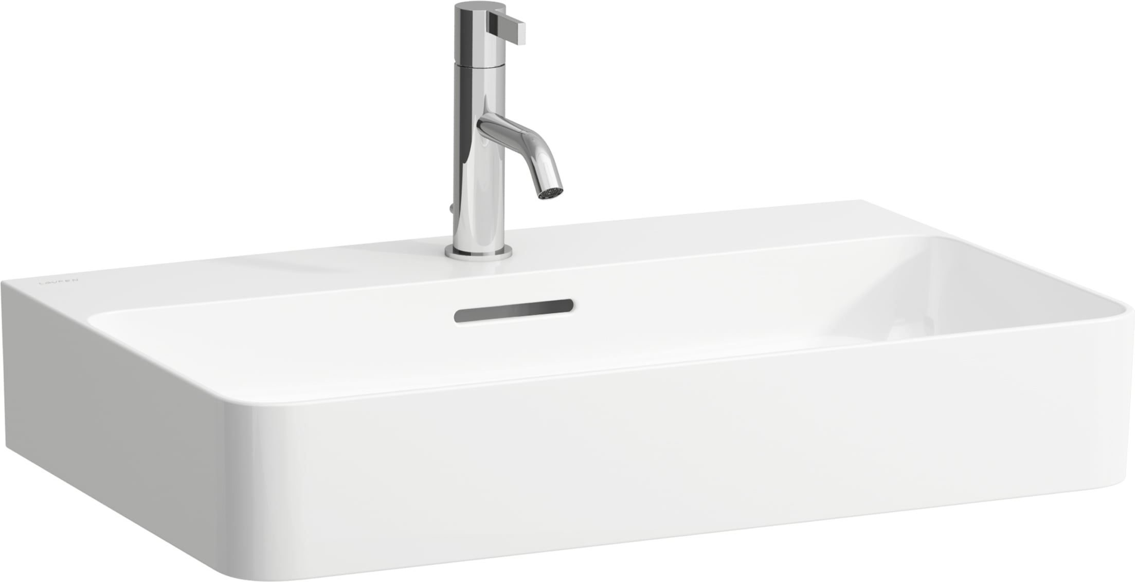 Laufen Val umývadlo 65x42 cm obdĺžnik klasické umývadlo-pultové umývadlo biela H8162844001041