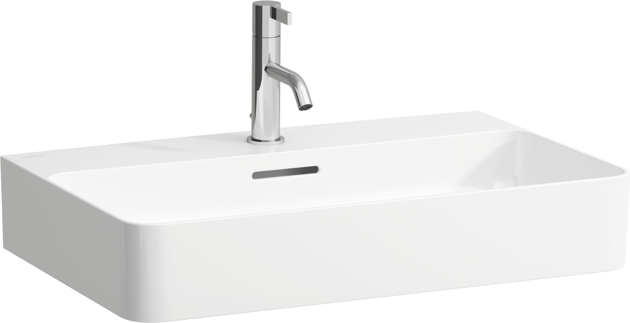 Laufen Val umývadlo 65x42 cm obdĺžnik klasické umývadlo biela lesklá H8102844001041