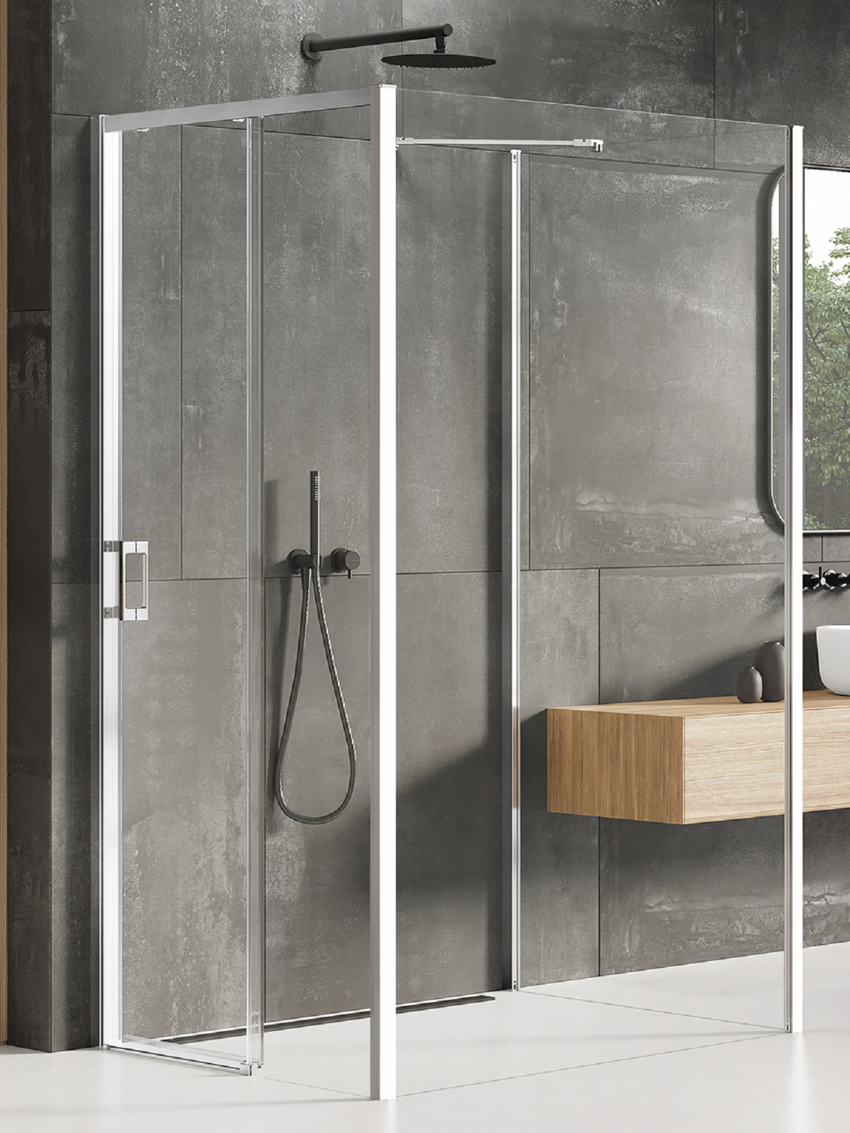 New Trendy Prime sprchovací kút 120x120 cm obdĺžniková K-1599