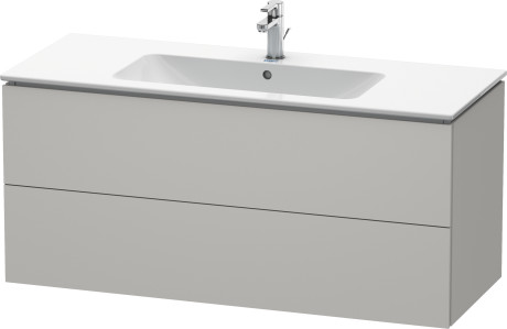 Duravit L-Cube skrinka 122x48.1x55 cm závesné pod umývadlo sivá LC624300707