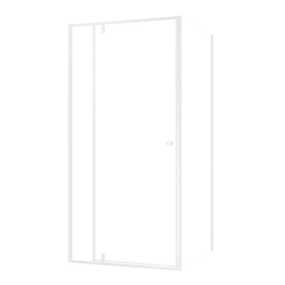 Sealskin Contour sprchovací kút 100x100 cm obdĺžniková biela matné/priehľadné sklo CD181006025100