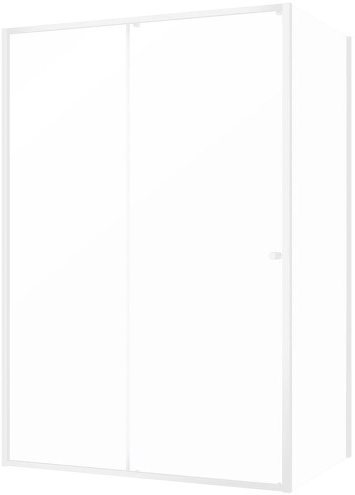 Sealskin Contour sprchovací kút 120x90 cm štvorcová biela matné/priehľadné sklo CD101296025100