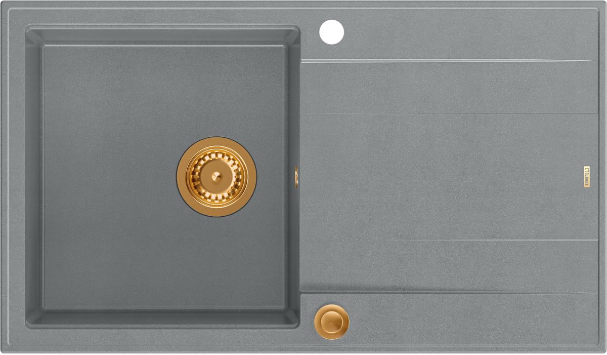 Quadron Evan drez graniteq 86x50 cm sivá/grafitová/ónyxová HCQE8650U5_PVDC1_P2O