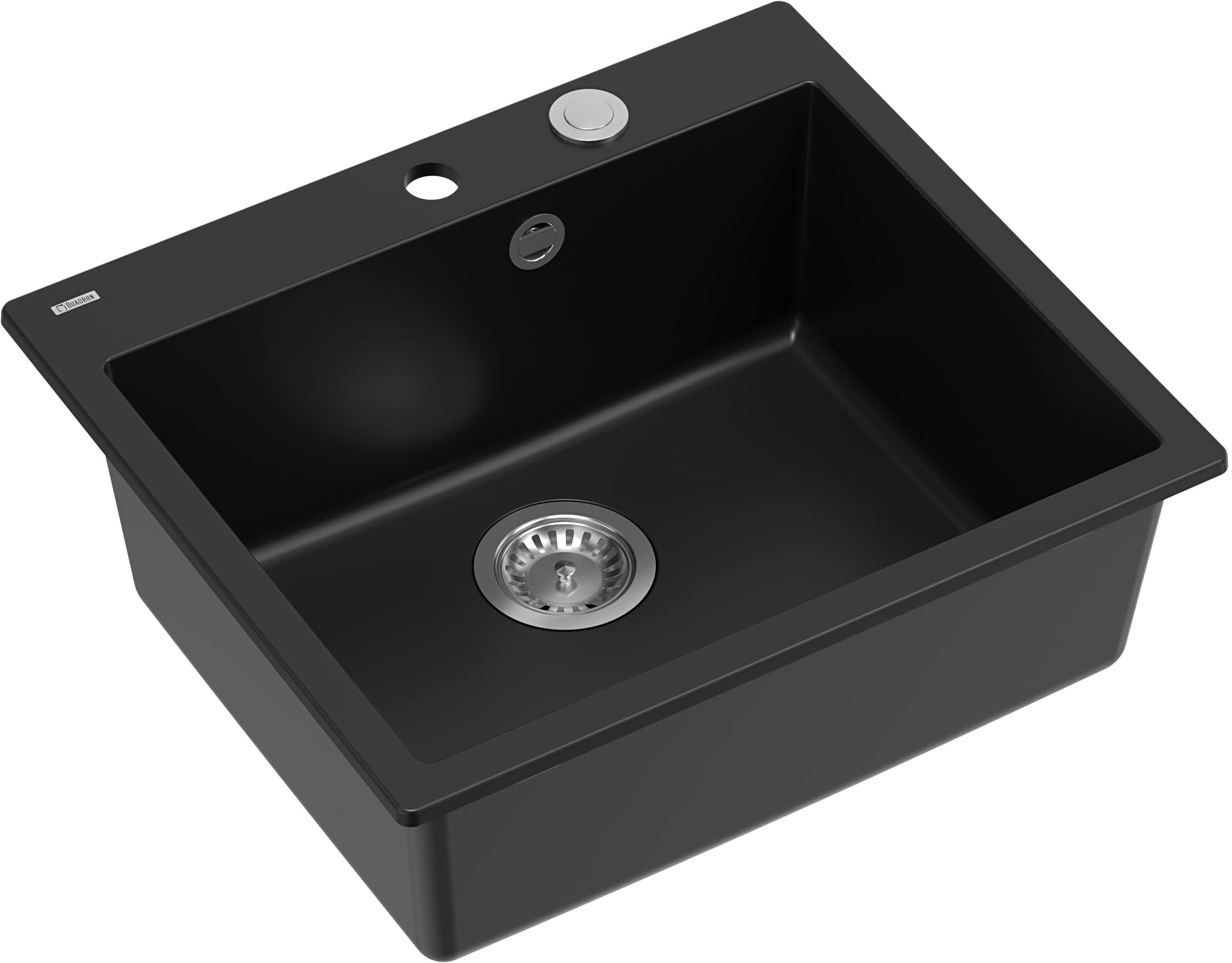 Quadron Morgan drez graniteq 57x50 cm čierna HB8304U7-BS_P2O