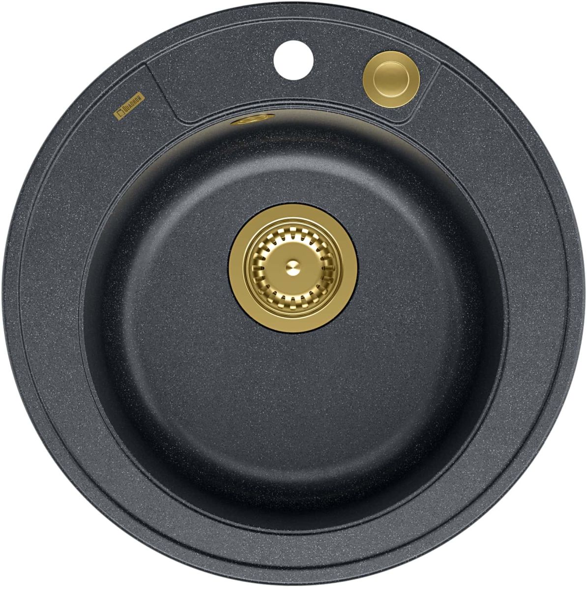 Quadron Morgan drez graniteq 51x51 cm čierna HB8301U8-G1_P2O