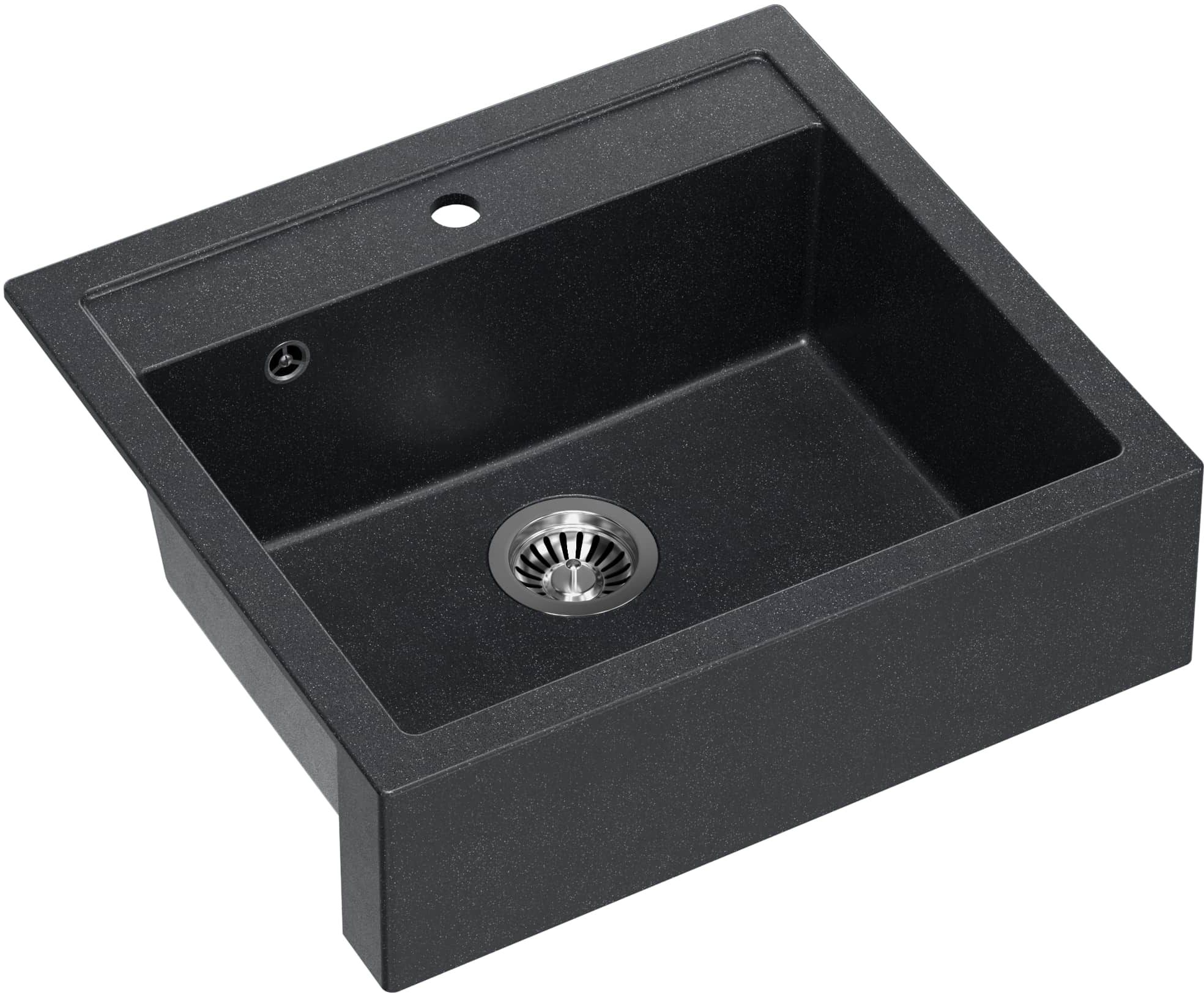 Quadron Bill drez graniteq 59.5x54 cm čierna HCQB6054U8_BS