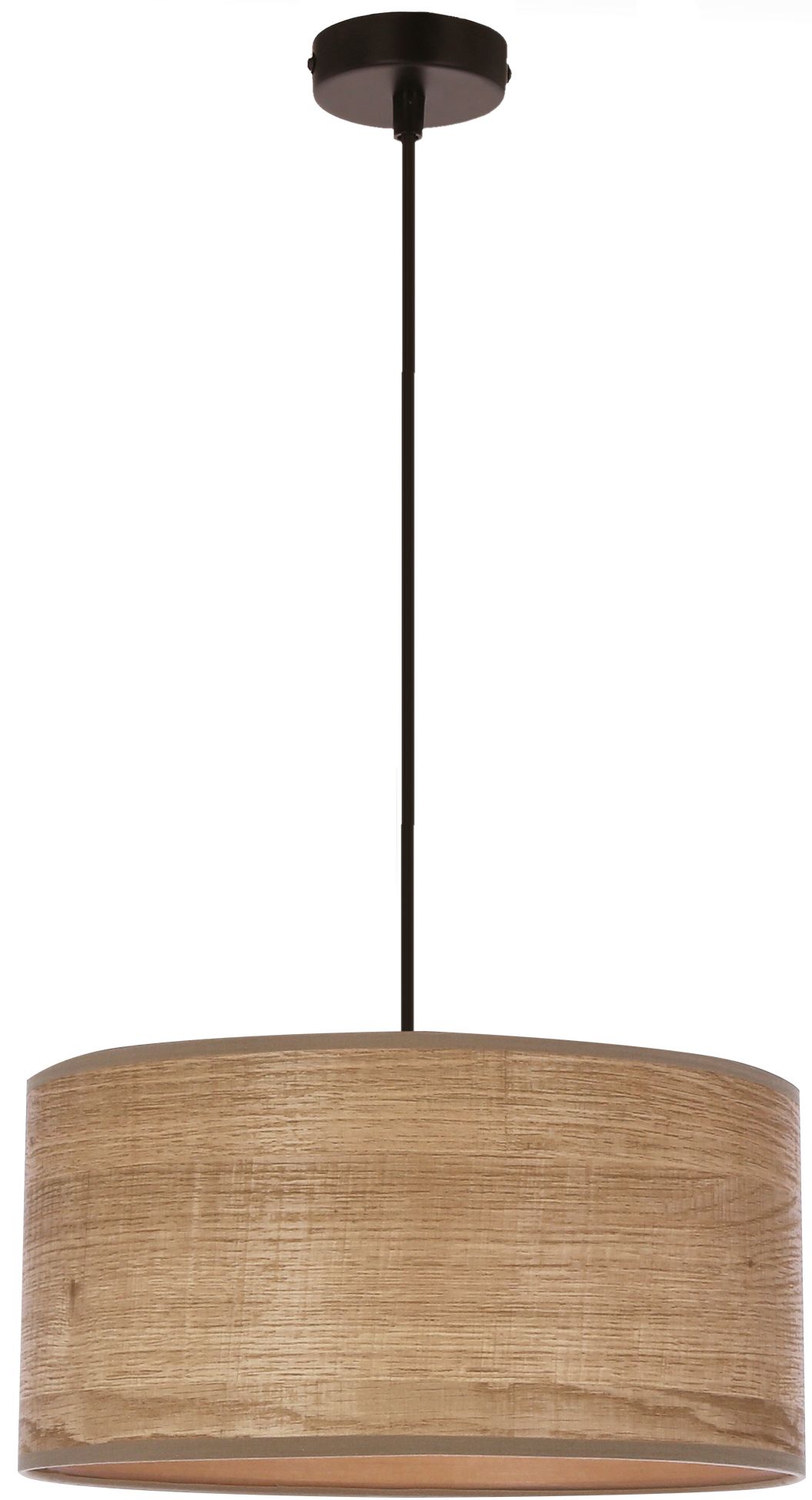 Candellux Legno závesné svietidlo 1x40 W čierna-béžová 31-18373