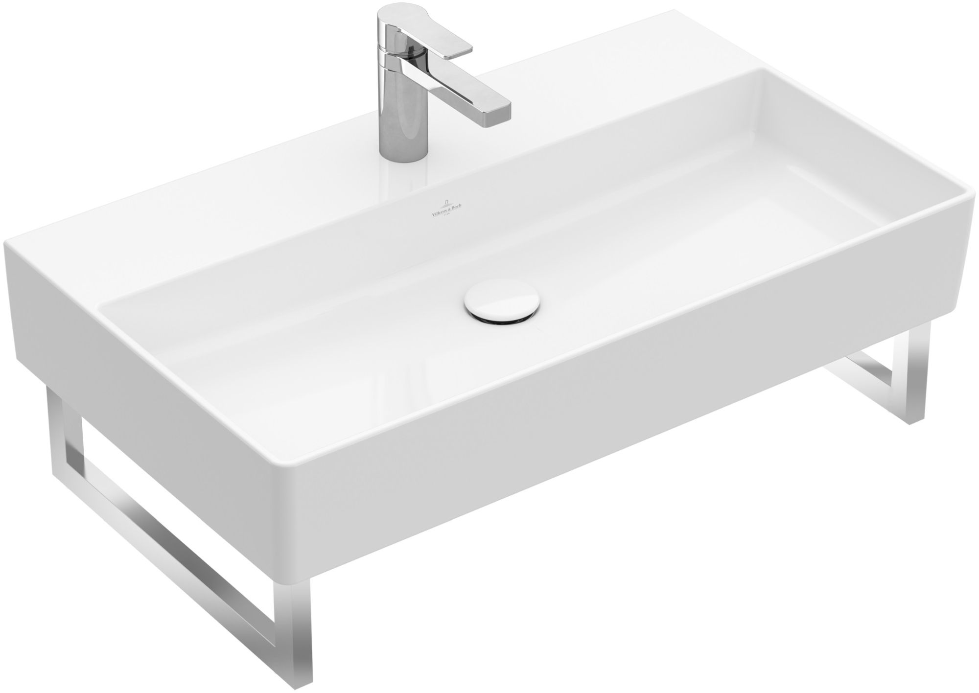 Villeroy & Boch Memento 2.0 umývadlo 80x47 cm obdĺžnik klasické umývadlo biela 4A2280R1