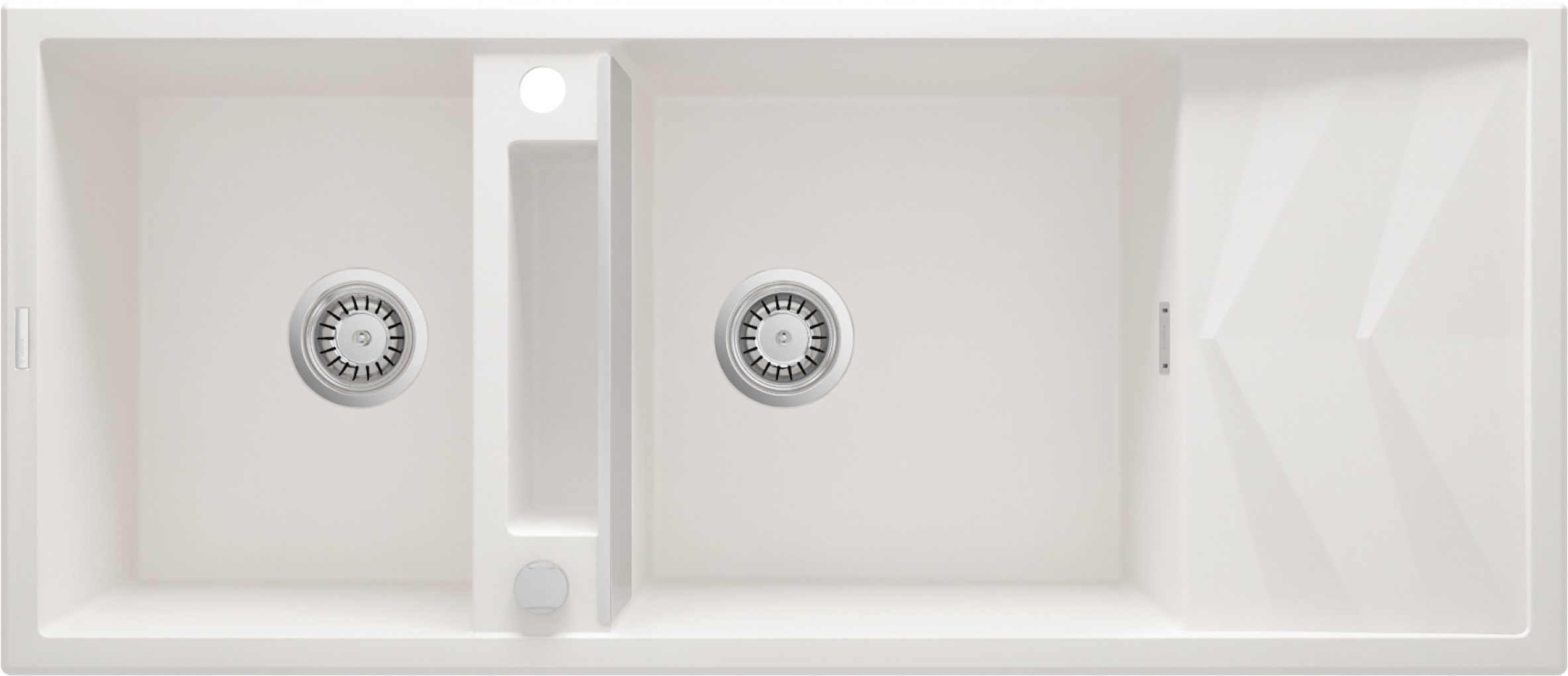 Deante Magnetic granitový drez 116x50 cm biela ZRM_A213