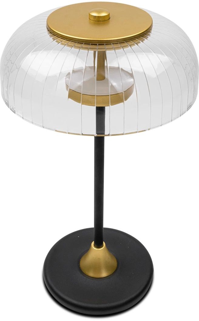 Altavola Design Vitrum stolová lampa 1x7.2 W čierna-zlatá LA104/T