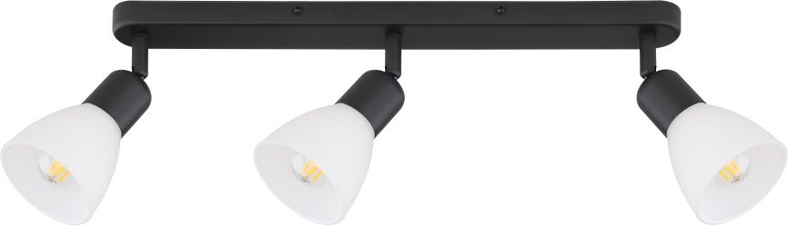 Light Prestige Malta stropné svietidlo 3x40 W biela-čierna LP-877/3WBK