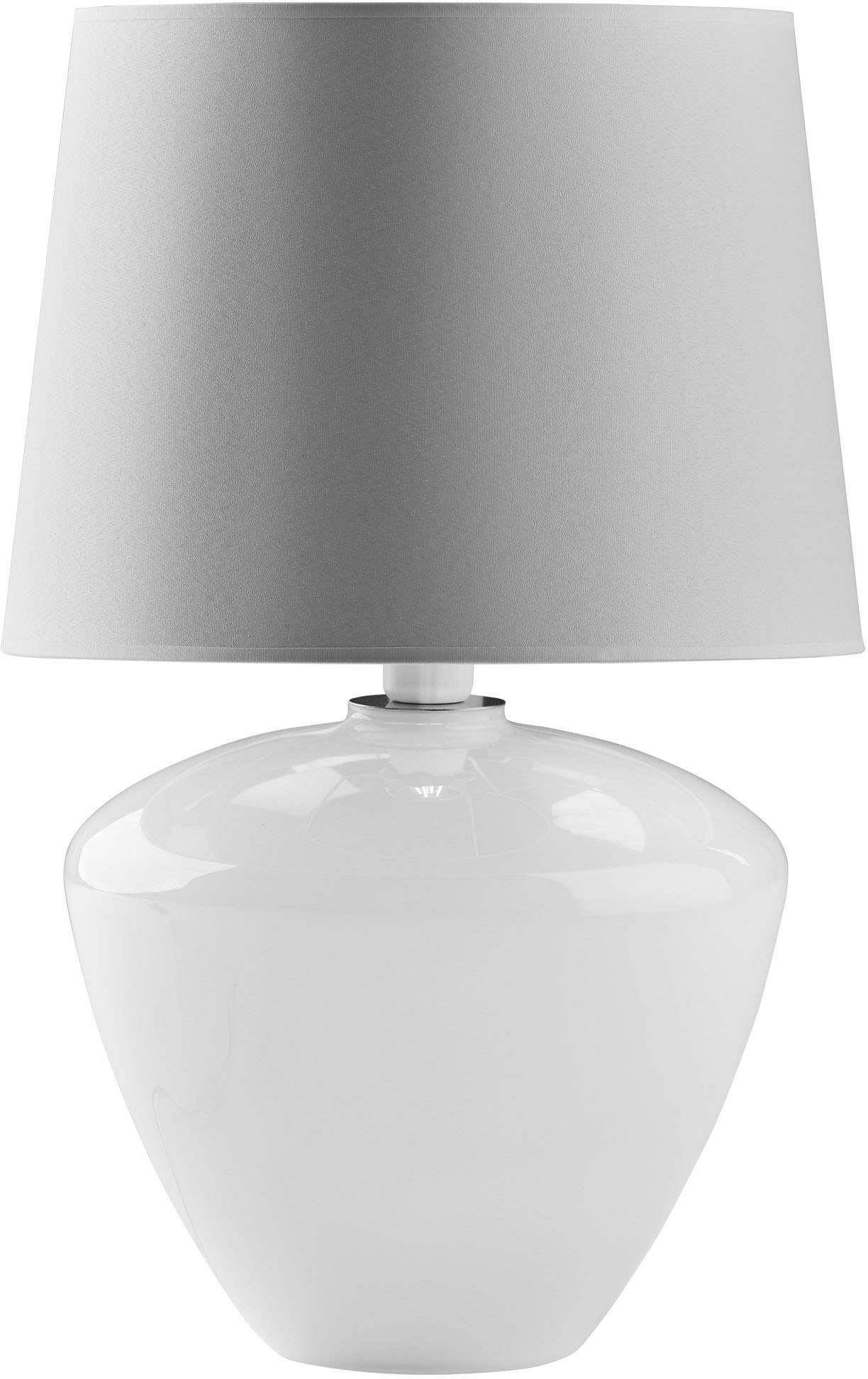 TK Lighting Fiord stolová lampa 1x15 W biela 5248