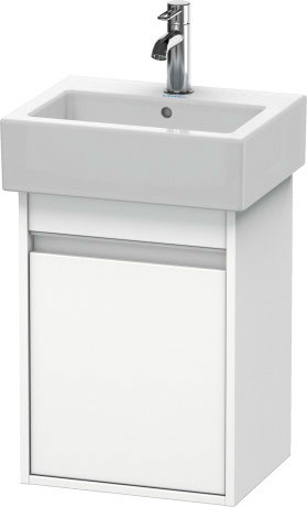 Duravit Ketho skrinka 40x32x55 cm závesná kúpeľňová skrinka pod umývadlo biela KT6630R1818