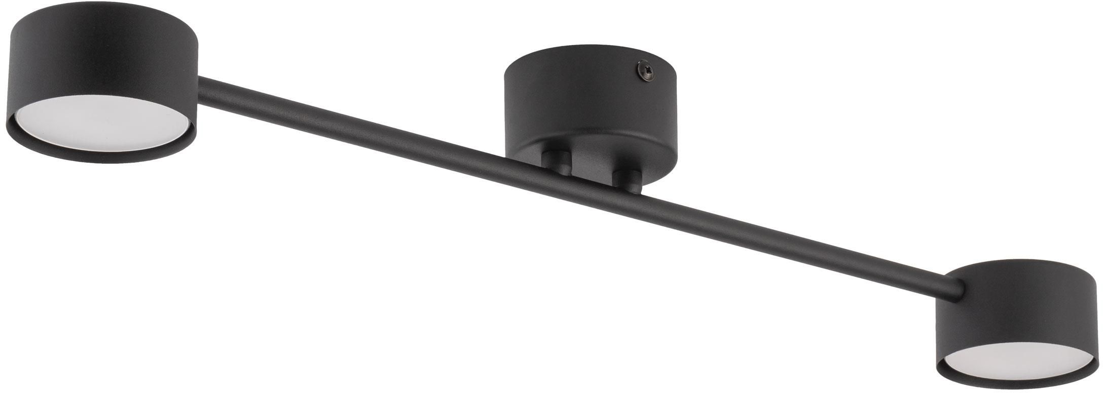 TK Lighting Avia Black stropné svietidlo 2x10 W čierna 4690