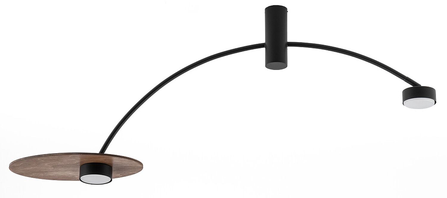 Nowodvorski Lighting Heft stropné svietidlo 2x8 W čierna 10356