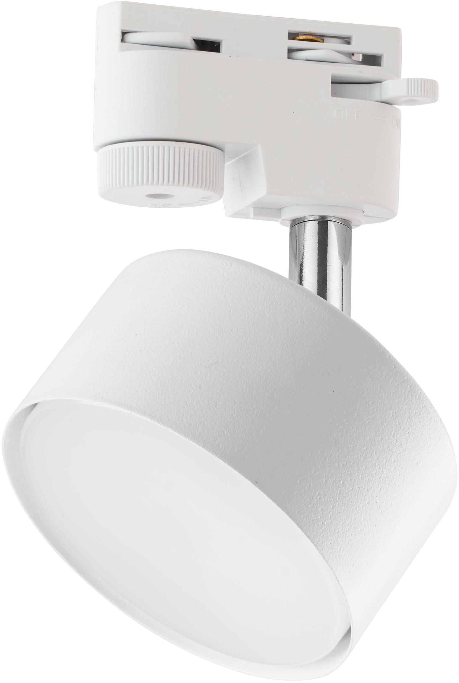 TK Lighting Tracer lampa na koľajnicovú lištu 1x10 W biela-chróm 4397