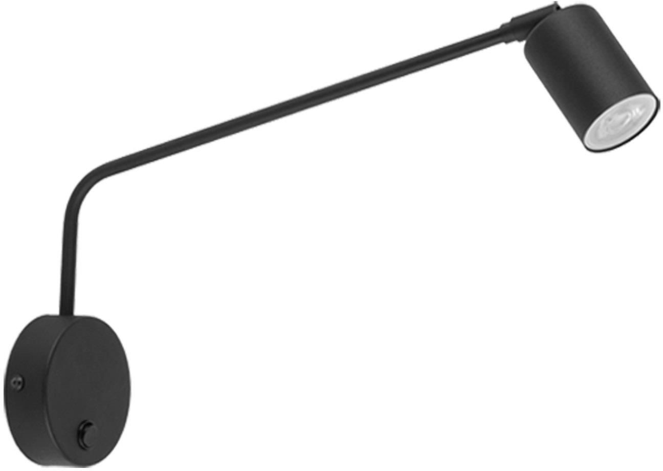 TK Lighting Logan nástenná lampa 1x10 W čierna 4743