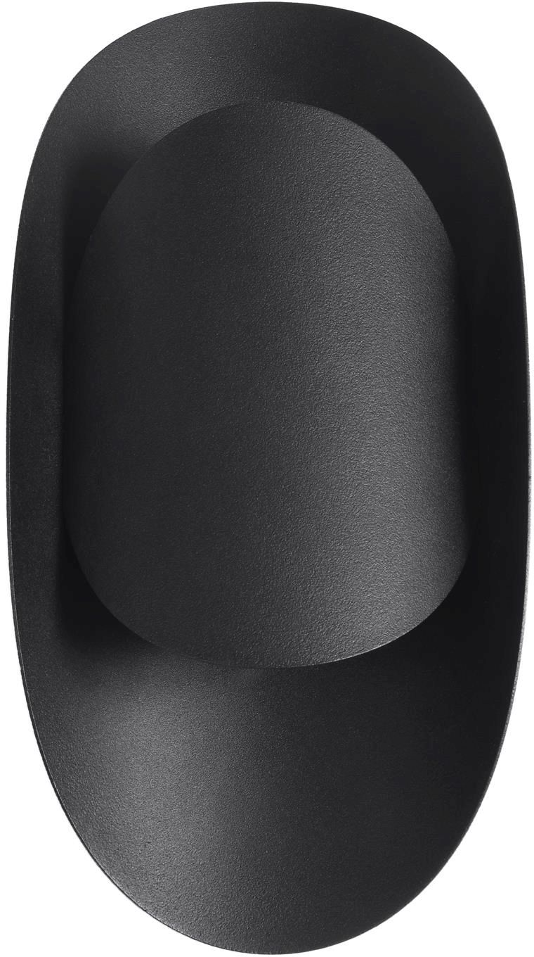 Sollux Lighting Tear nástenná lampa 1x40 W čierna SL.1063