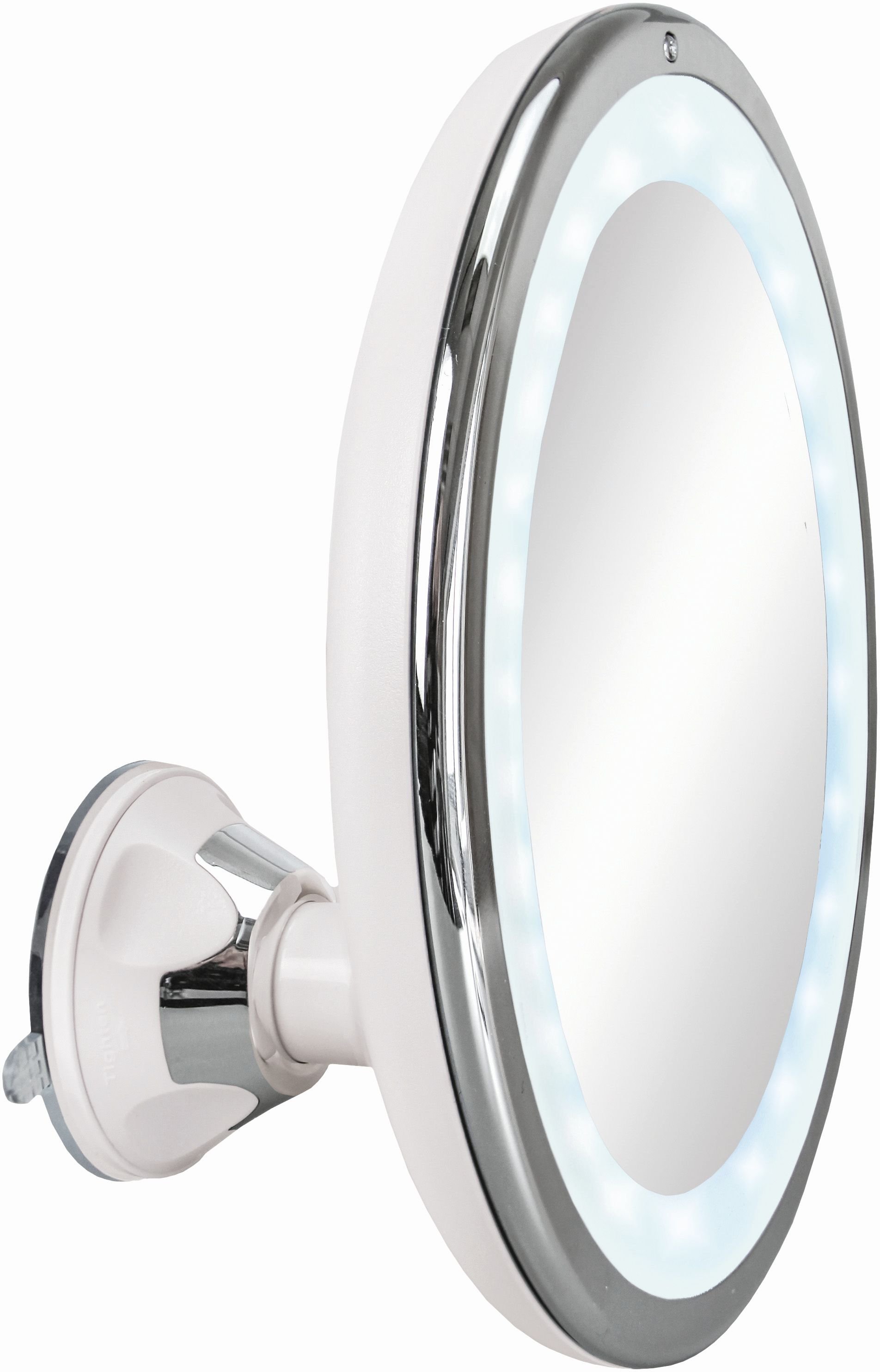 Kleine Wolke LED Mirror kozmetické zrkadlo 20x20 cm okrúhly s osvetlením chróm 8099127886