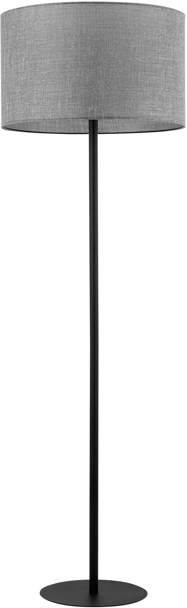 TK Lighting Earth stojaca lampa 1x15 W čierna-sivá 5475