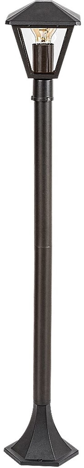 Rabalux Paravento vonkajšia stojaca lampa 1x40 W čierna-priehľadná 7150