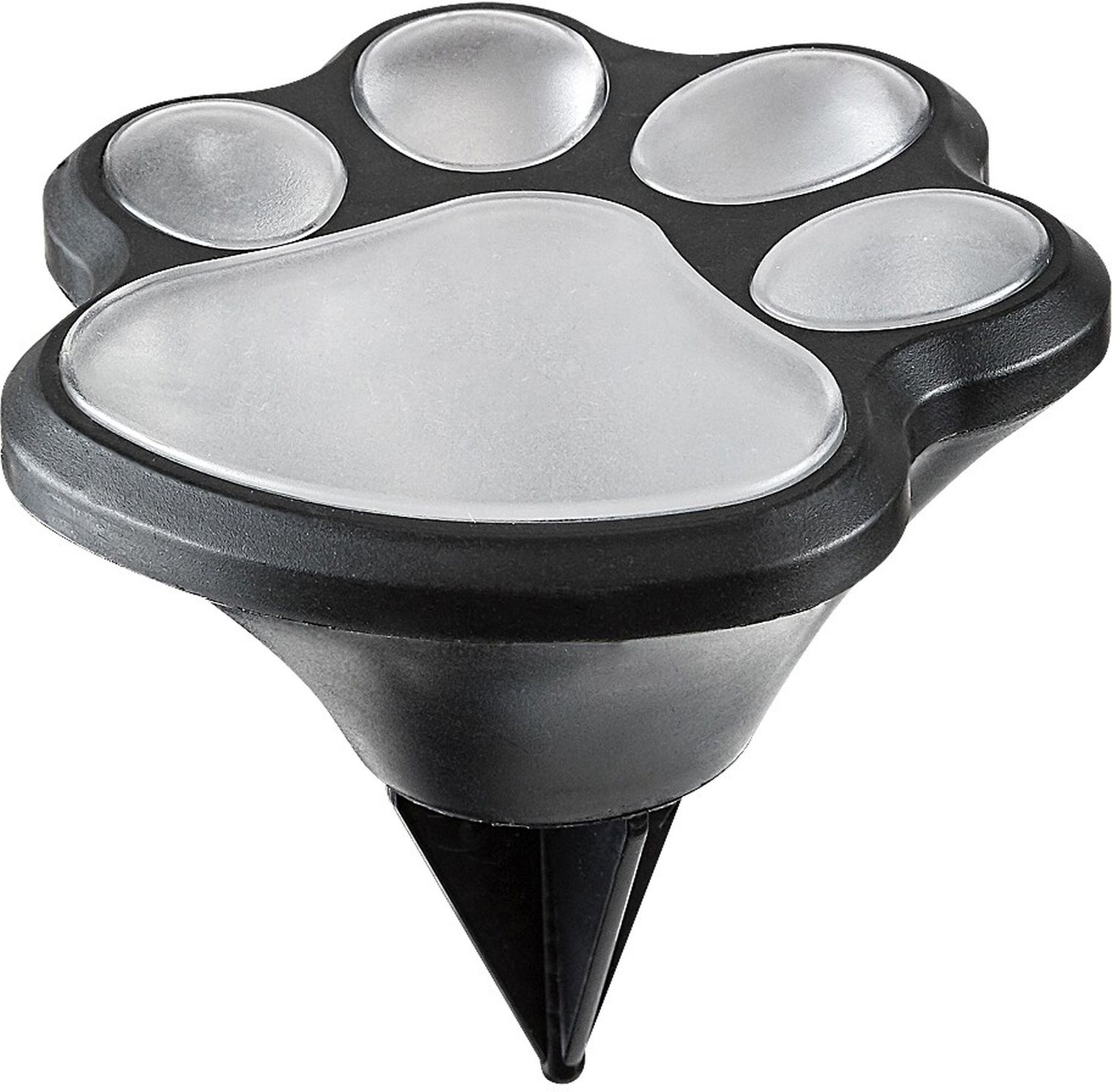 Rabalux Wigry pozemná lampa 4x0.6 W biela-čierna 77001