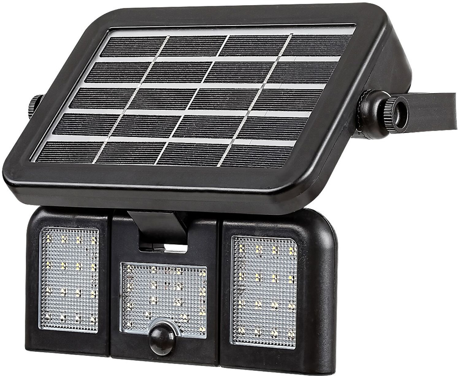 Rabalux Lihull nástenná lampa 3x9.6 W čierna 77020
