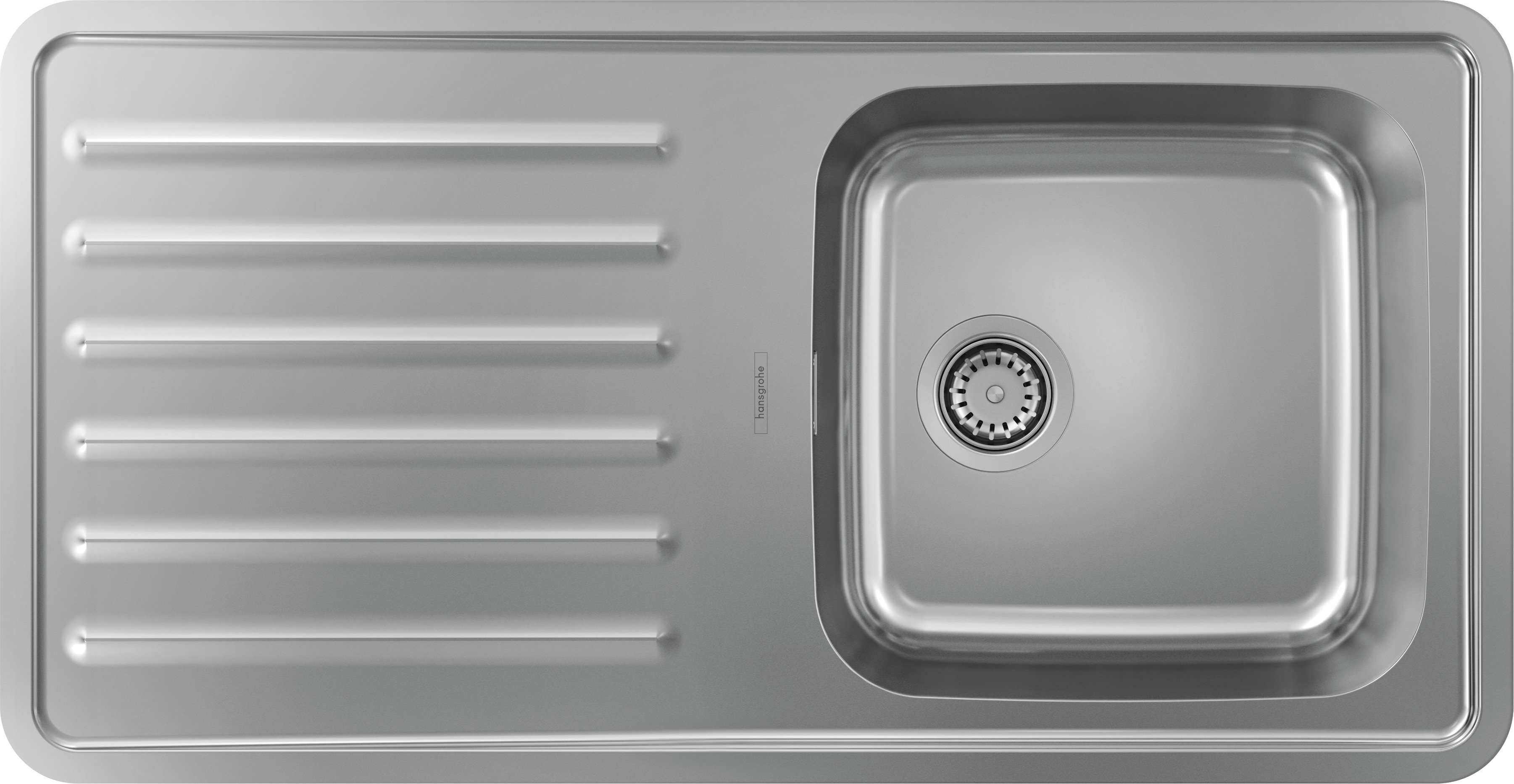 Hansgrohe S41 nerezový drez 97.5x50.5 cm 43341800