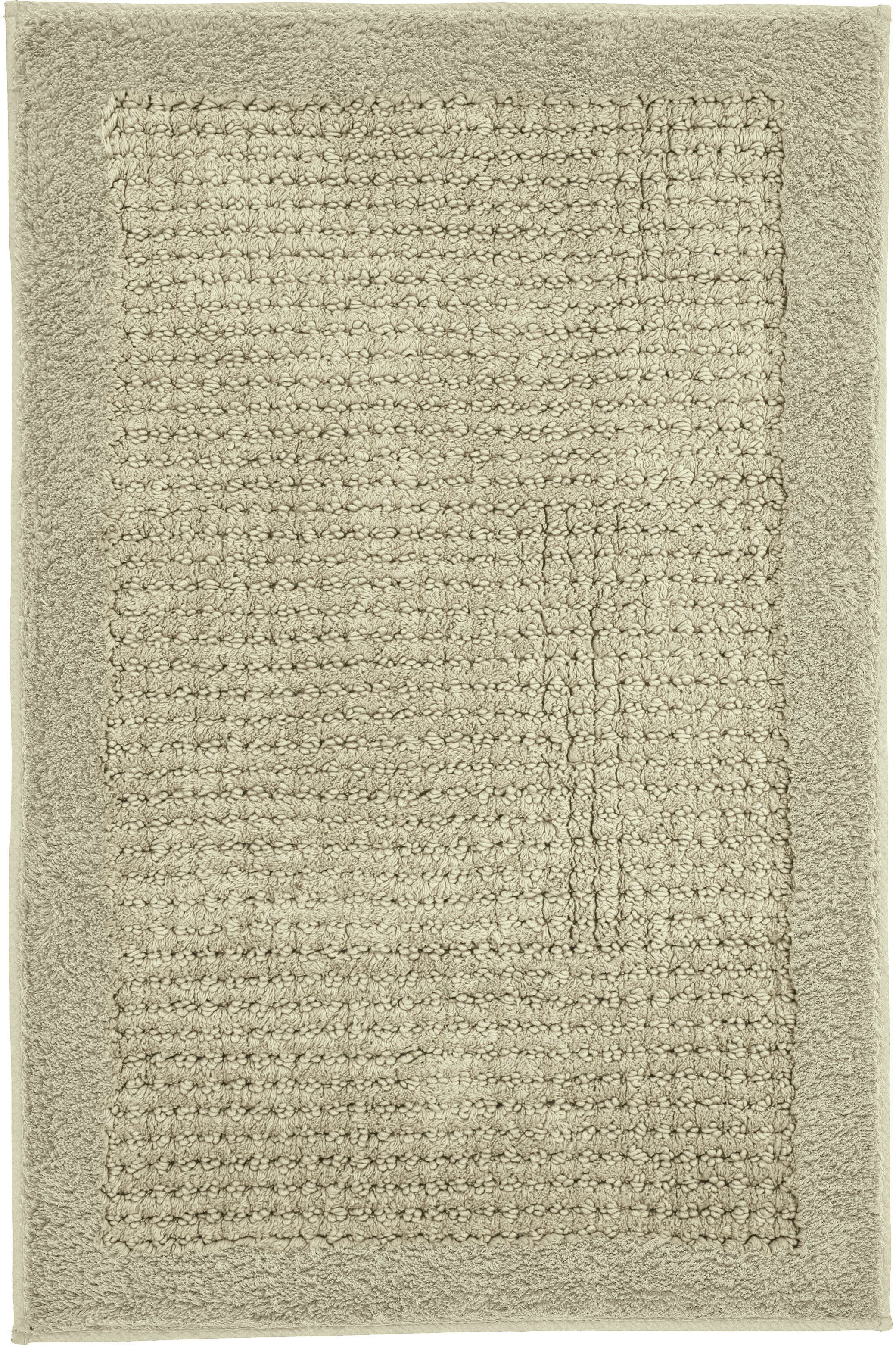 Kleine Wolke Net koberček do kúpeľne 90x60 cm obdĺžnik zelená 9171652519