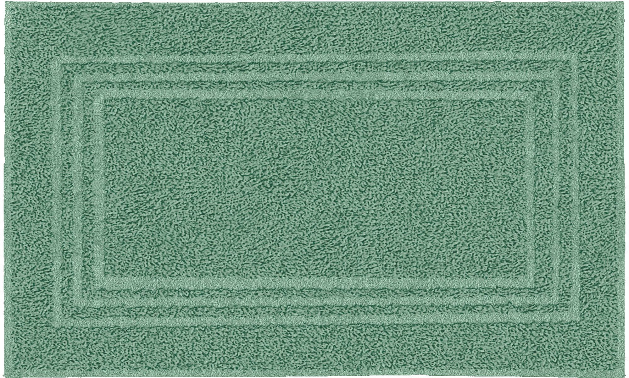 Kleine Wolke Lodge koberček do kúpeľne 80x50 cm obdĺžnik zelená 3009685207