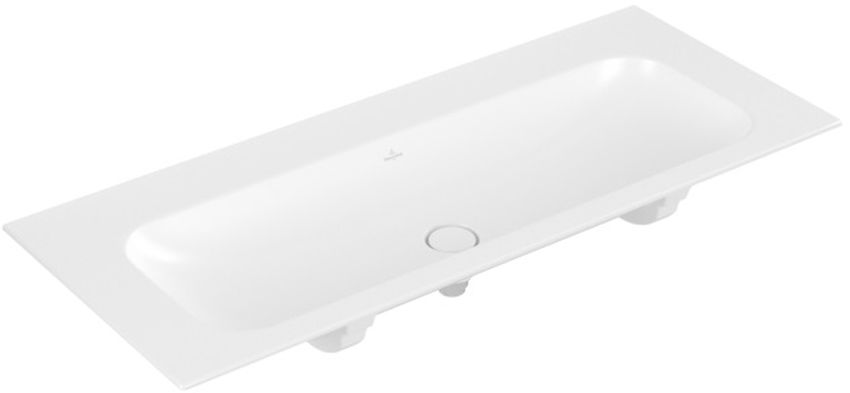 Villeroy & Boch Finion umývadlo 120x50 cm obdĺžnik umývadlo na nábytok biela 4164C3RW