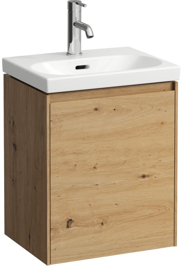 Laufen Lani skrinka 43.7x34x51.5 cm závesná kúpeľňová skrinka pod umývadlo dub H4035011122671