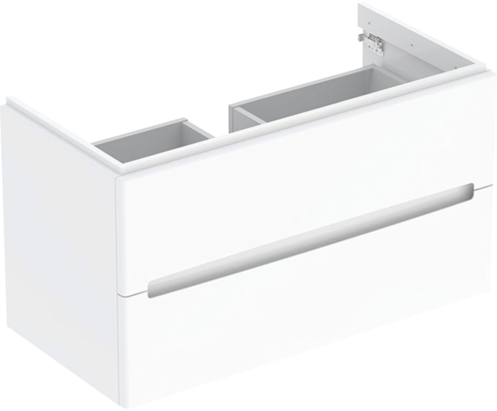 Geberit Modo skrinka 99x47.9x55 cm závesná kúpeľňová skrinka pod umývadlo biela 502.880.01.1