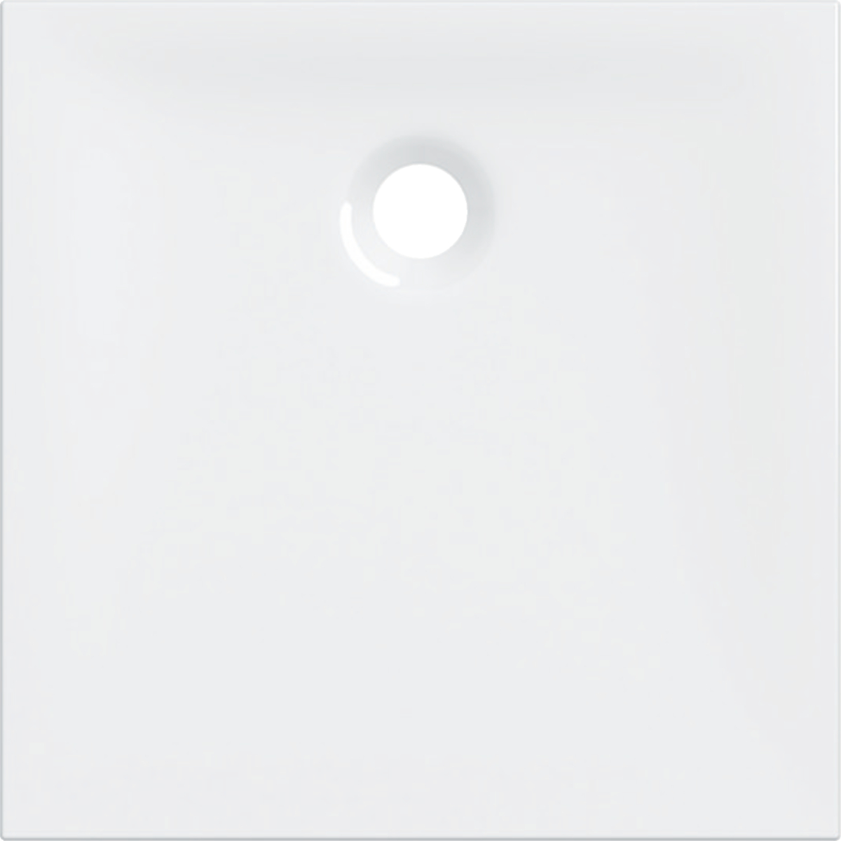 Geberit Nemea štvorcová sprchová vanička 90x90 cm biela 550.571.00.1