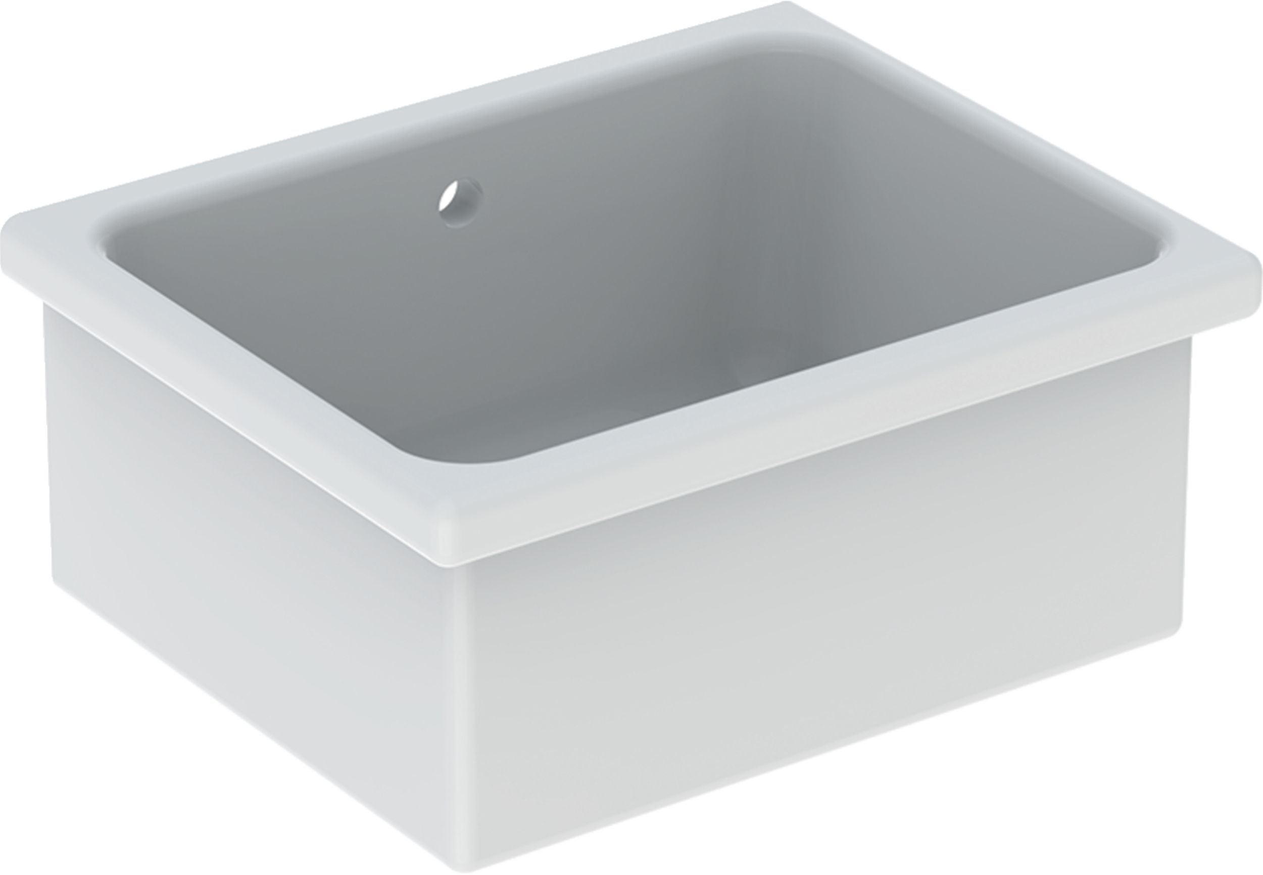 Geberit Publica umývadlo 60x45 cm obdĺžnik pultové umývadlo biela 500.885.00.1