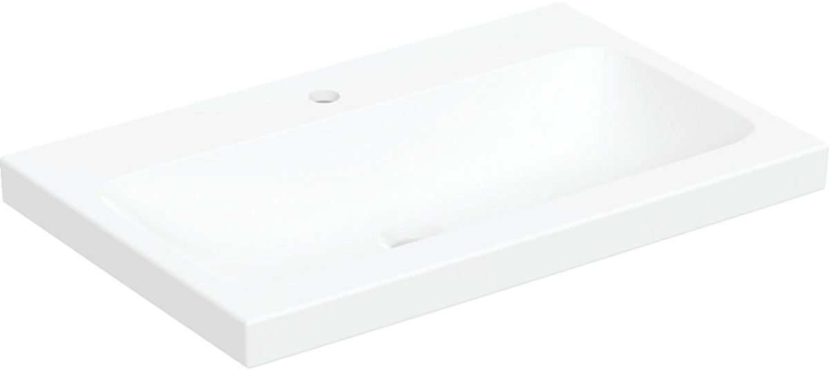 Geberit iCon umývadlo 75x48 cm obdĺžnik pultové umývadlo biela 501.848.00.6