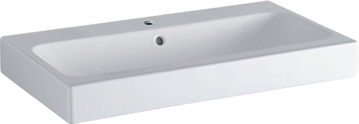 Geberit iCon umývadlo 75x48 cm obdĺžnik pultové umývadlo biela 124575600