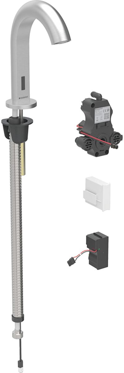 Geberit Piave umývadlová batéria stojanková elektronická oceľová 116.181.SN.1