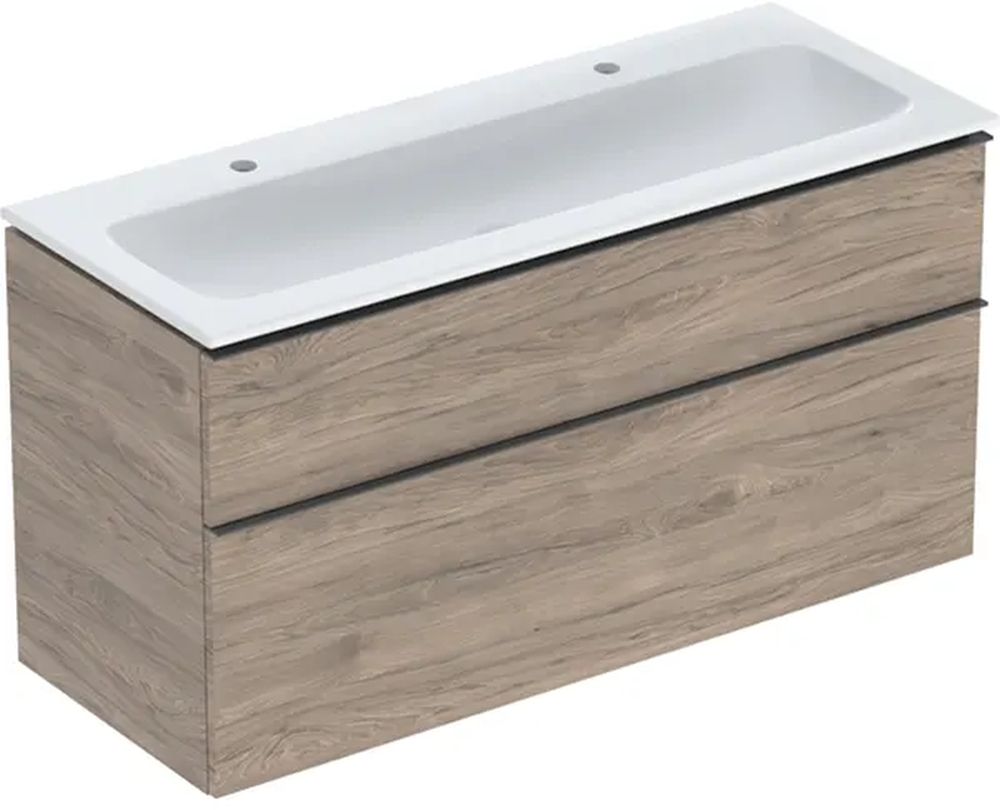 Geberit iCon umývadlo so skrinkou 120 cm orech 502.334.JR.1
