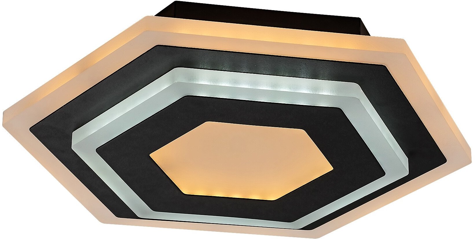 Rabalux Bitsi nástenná lampa 1x23 W čierna-žltá 71113