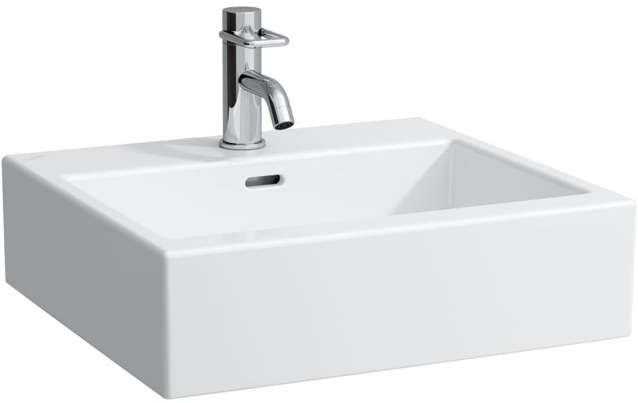 Laufen Living City umývadlo 50x46 cm obdĺžnik klasické umývadlo-umývadlo na nábytok biela H8174310001091
