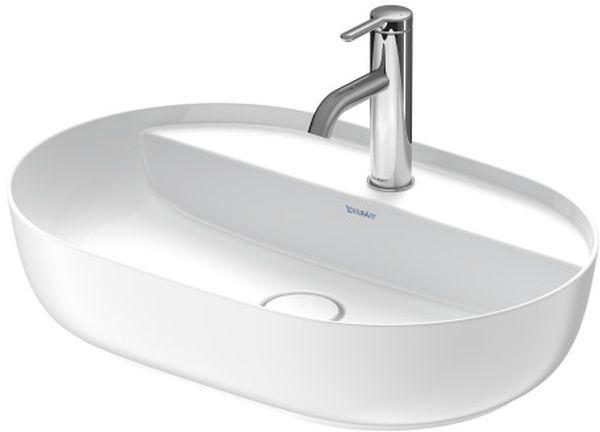 Duravit Luv umývadlo 60x40 cm oválny pultové umývadlo dvojfarebná 03806026001