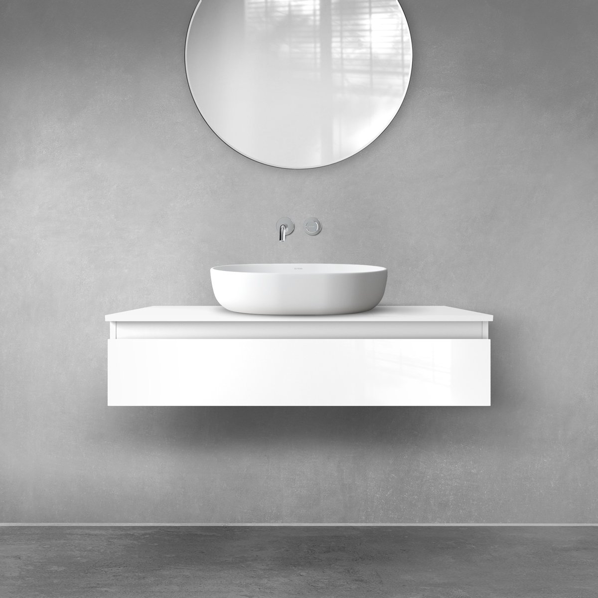 Súprava skrinka Oltens Vernal 60011000, doska na skrinku Oltens Vernal 63006000