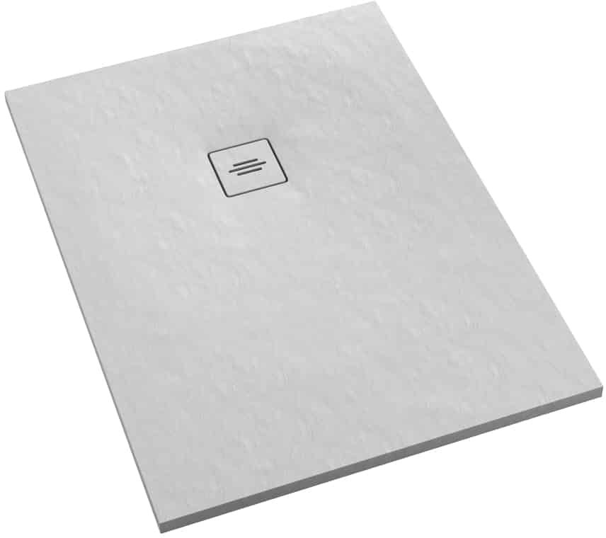 Schedline Protos White Stone obdĺžniková sprchová vanička 180x90 cm biela 3SP.P1P-90180/B/ST-M1/B/ST