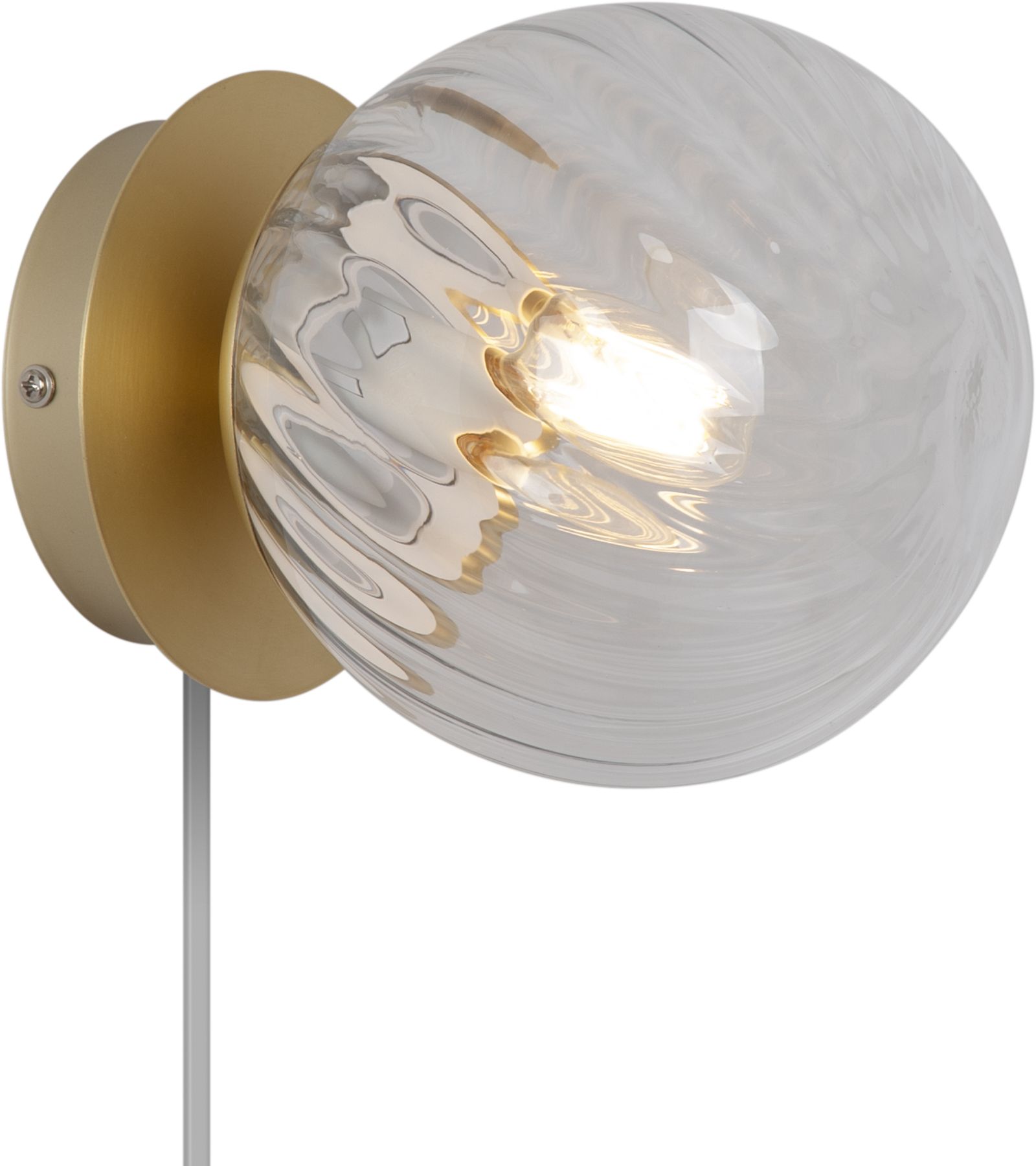 Nordlux Chisell nástenná lampa 1x25 W priehľadná 2312111035