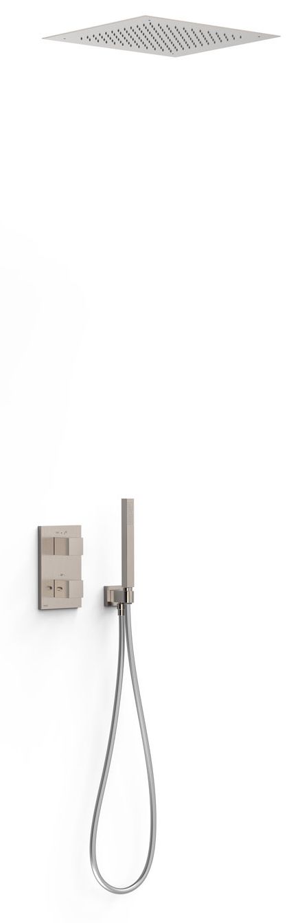 Tres Therm-Box sprchová súprava podomietková s termostatom s dažďovou sprchou || 00625005AC